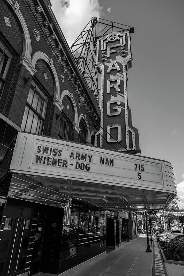 Fargo Theater and Street Photograph by John McGraw
