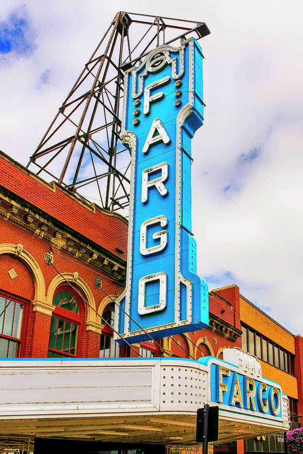 Fargo Theater Sign Photograph by Chris Smith