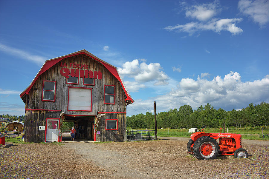 Farm and Tractor Photograph by Nicola Nobile