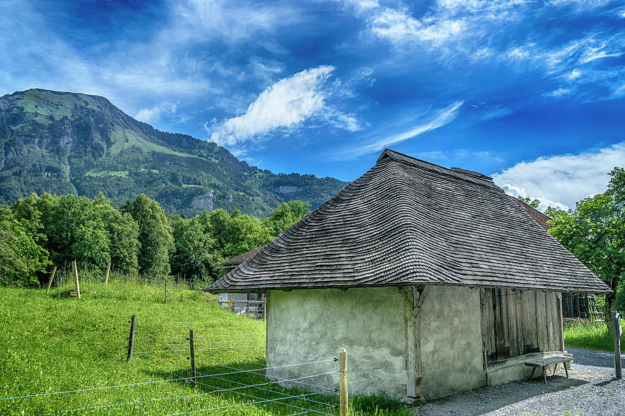 Farm Building in Ballenberg Switzerland_DSC8253_16  Photograph by Greg Kluempers