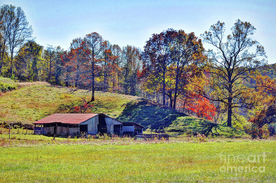  Farm Country Autumn Photograph by Savannah Gibbs