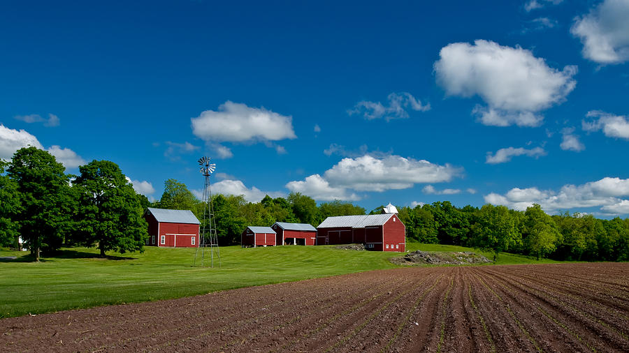 Farm Country Photograph Photograph by Louis Dallara