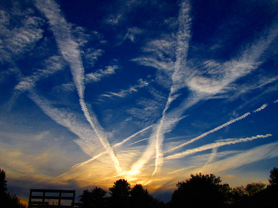 Farm Evening Skies by Rick Morgan Farm Evening Skies by Rick Morgan