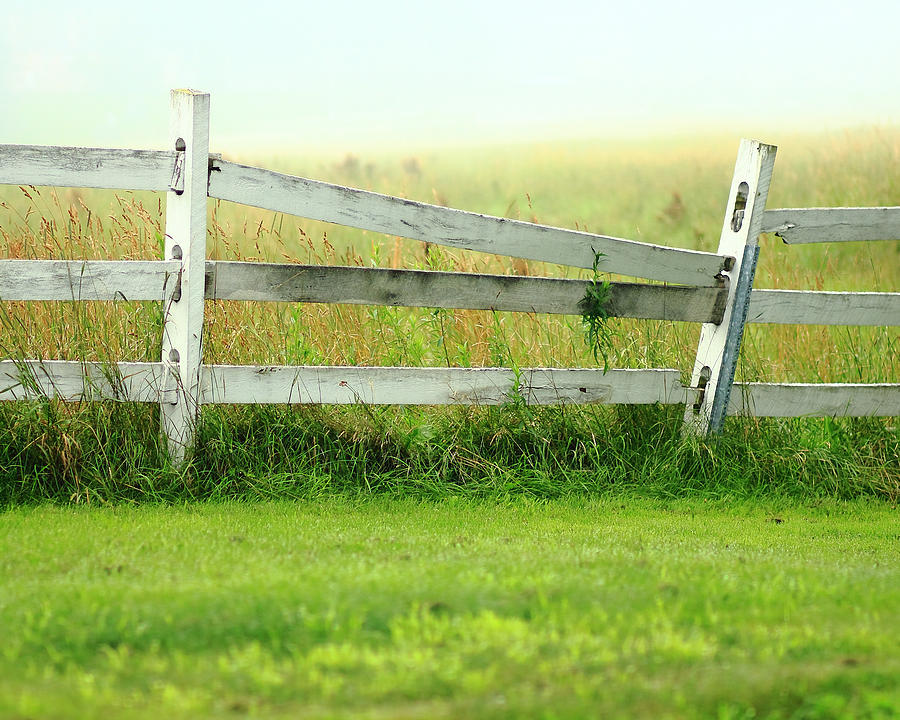 Farm Photograph - Farm Fence by Brian Pflanz