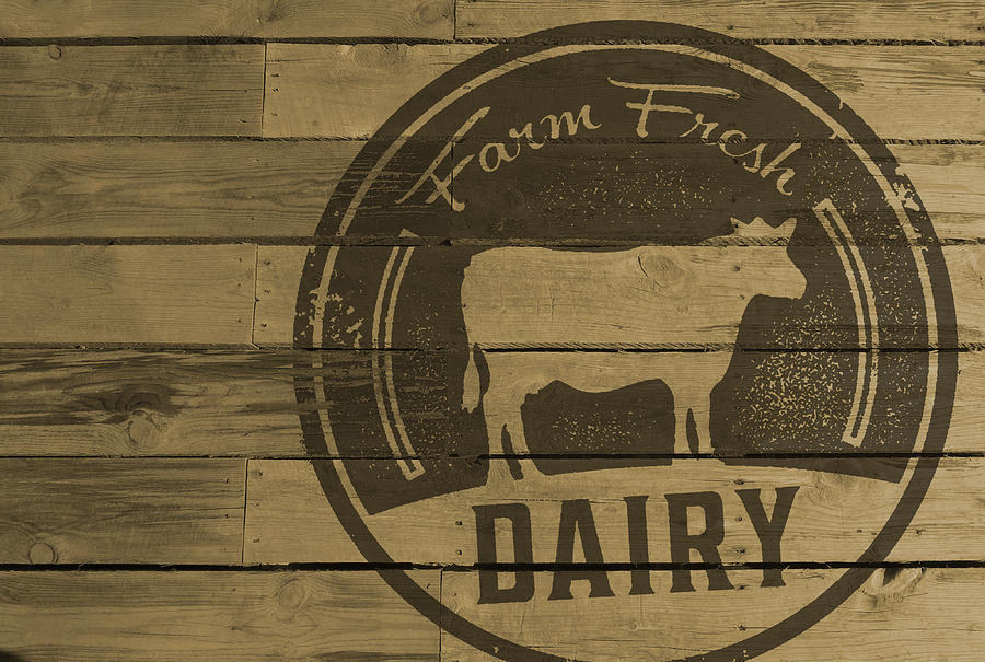 Ice Cream Digital Art - Farm Fresh Dairy by David Holm