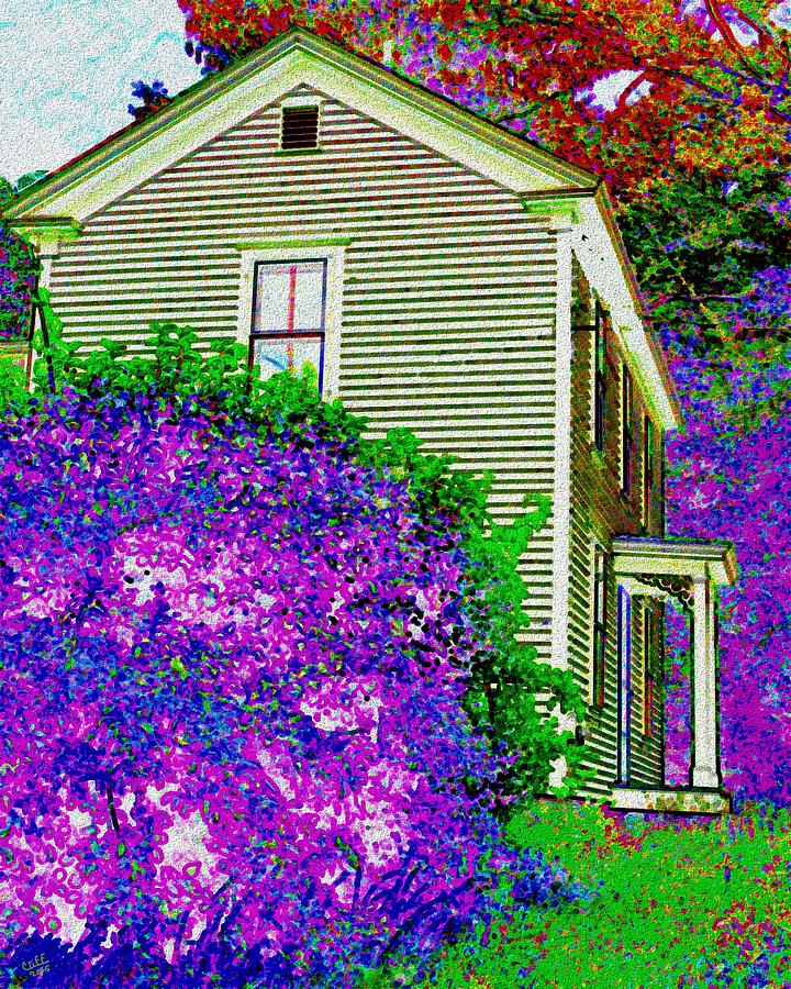 Farm House Painting by Cliff Wilson