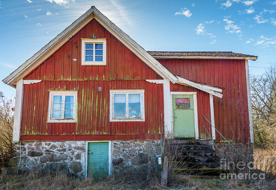 Farm House Photograph by Inge Johnsson
