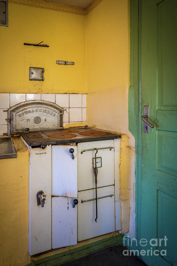 Farm House Stove Photograph by Inge Johnsson