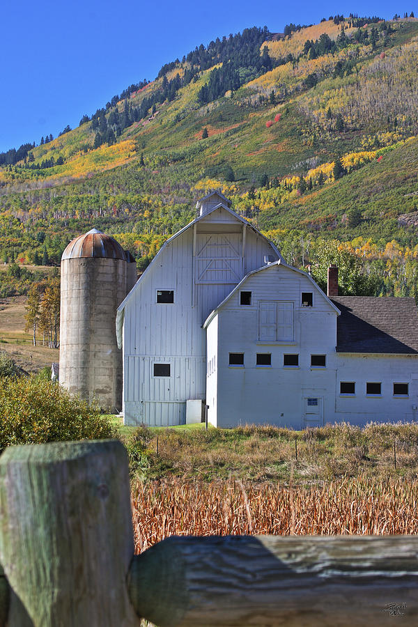 Farm in Autumn Colors Photograph by Brett Pelletier