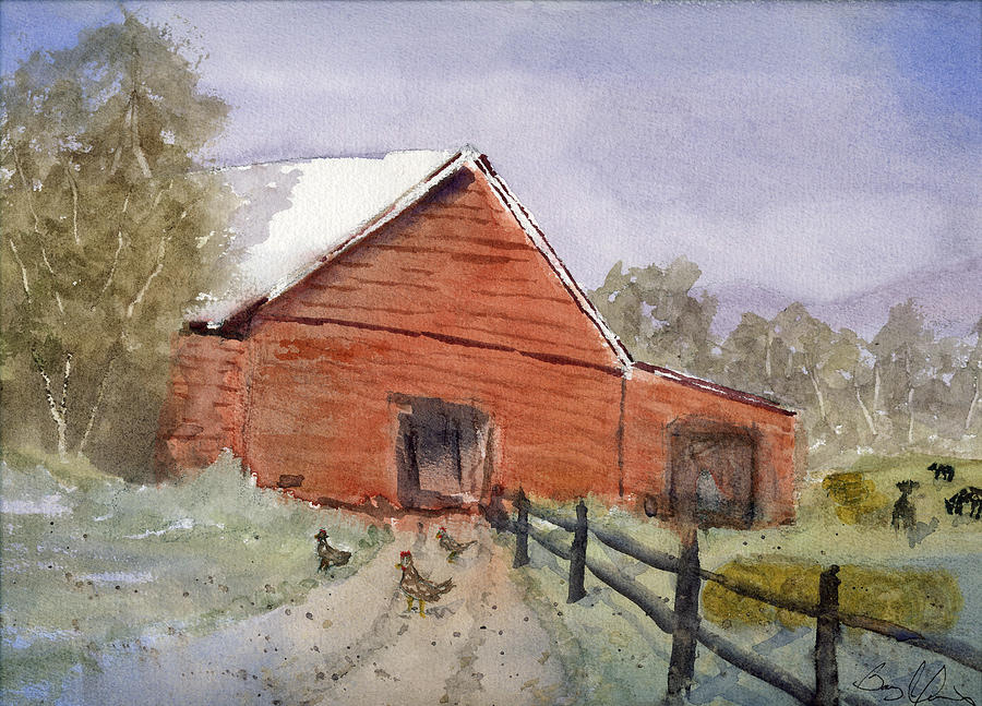 Farm Life Painting by Barry Jones - Fine Art America