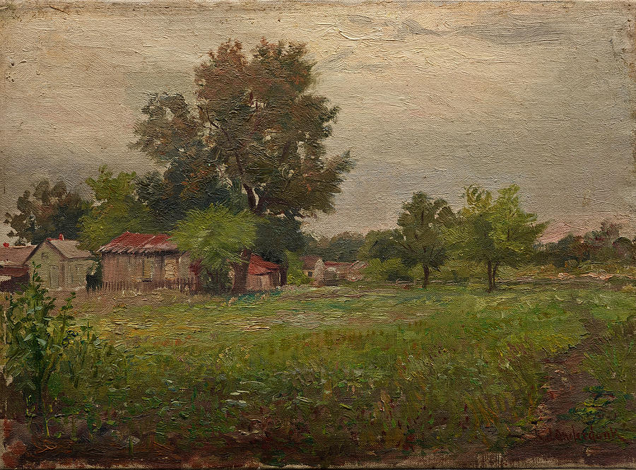 Farm Near Kerrville Painting by Robert Jenkins Onderdonk