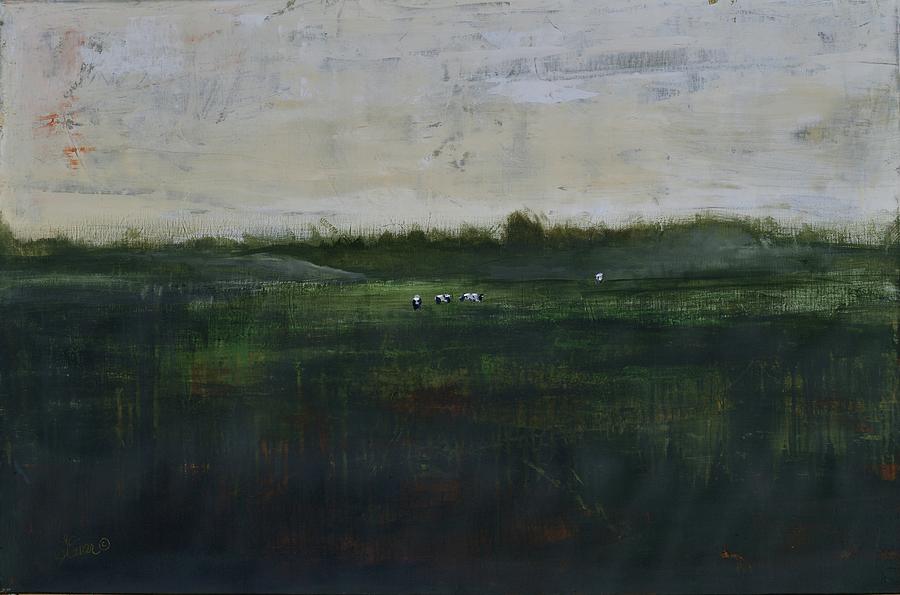 Farm Pasture Painting by Terri Einer