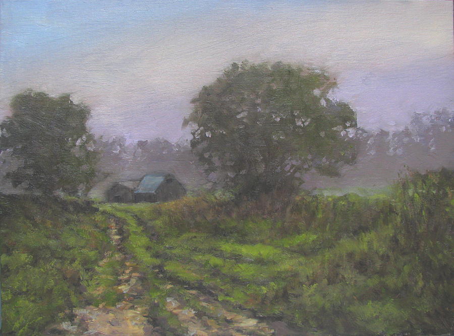 Farm Road Painting by Stephen Howell
