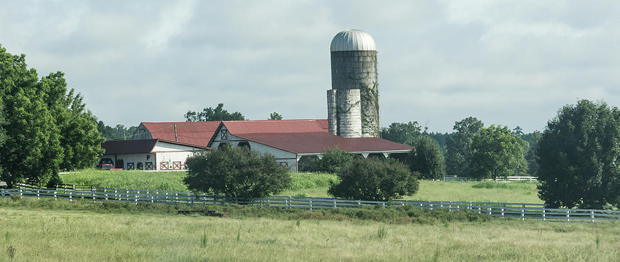 Farm #silo #rural Photograph by Andrea Anderegg