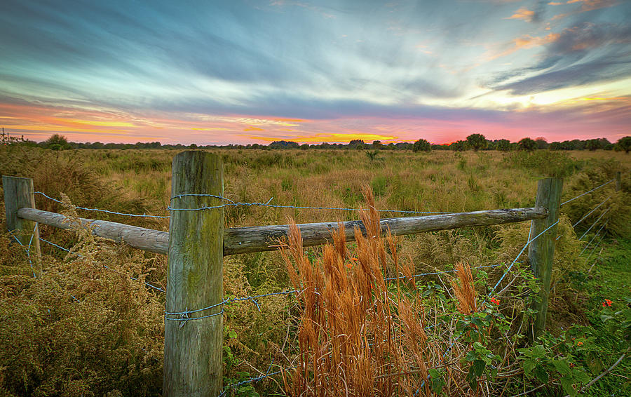 Farm Sunset Photograph by R Scott Duncan