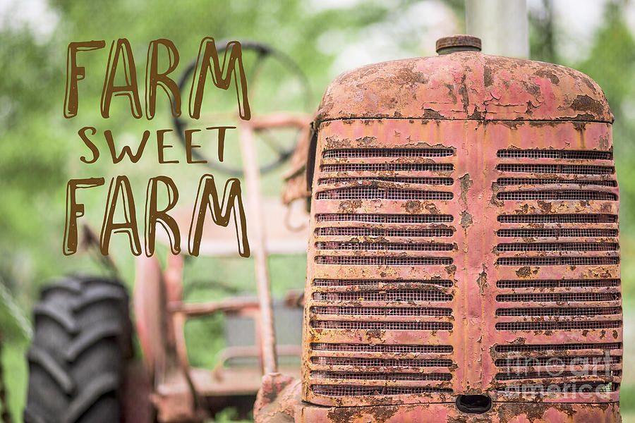 Fall Photograph - Farm Sweet Farm by Edward Fielding