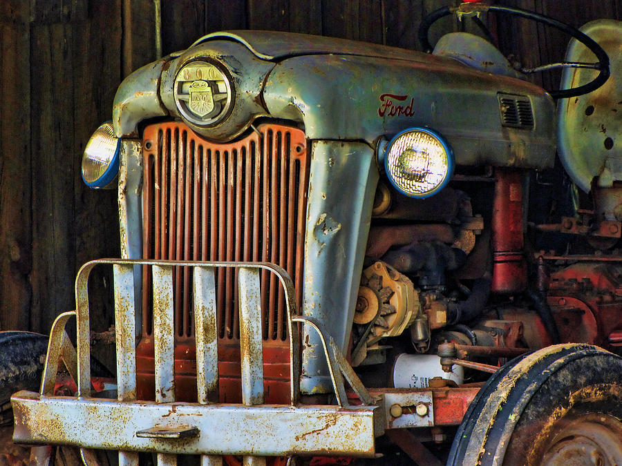 Farm Tractor Two Photograph by Ann Bridges