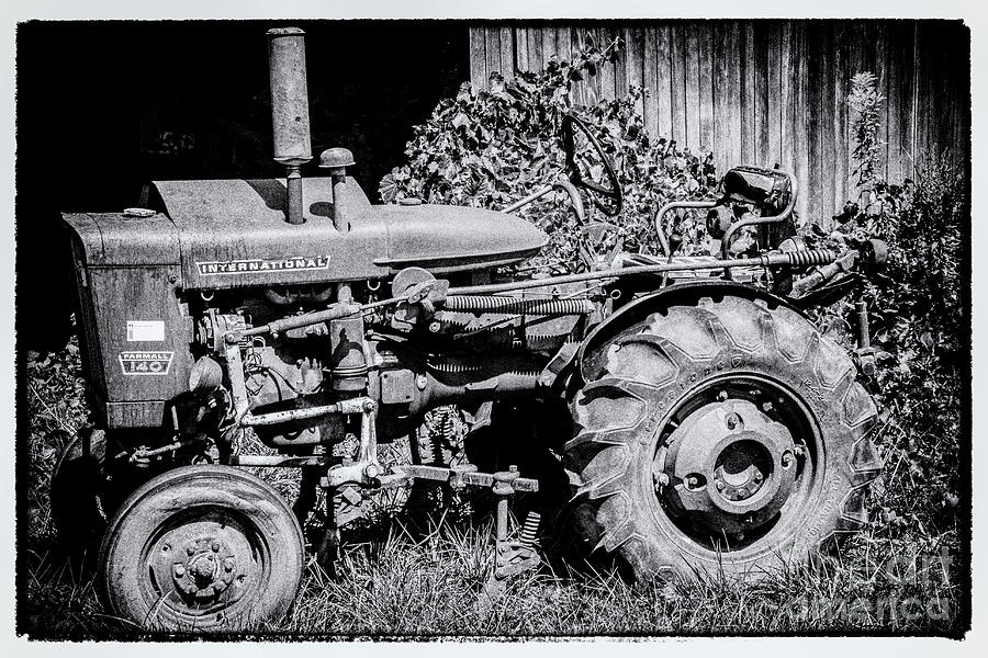 Farm Tractor Photograph by William Norton