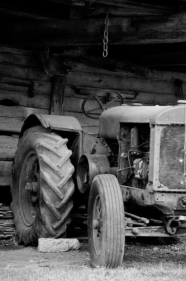 Farm Tractor Photograph by Wilma  Birdwell
