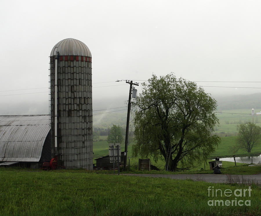Farm view Amish Pennsylvania  Photograph by Chuck Kuhn