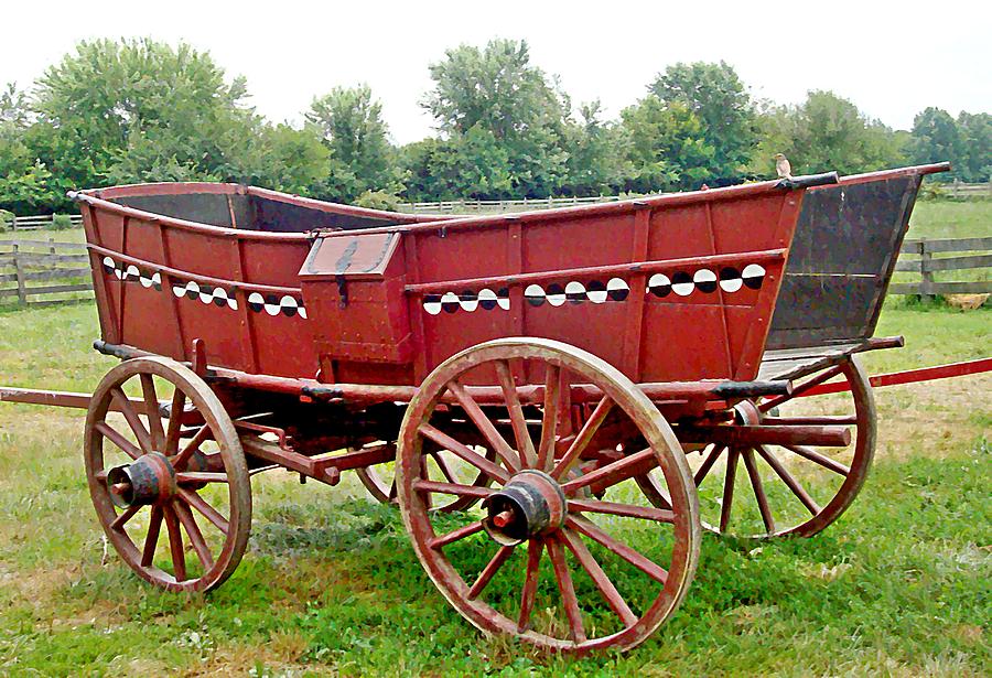 Farm Wagon Photograph