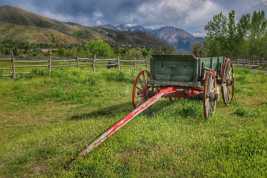 Farm Wagon  Photograph by Buck Buchanan