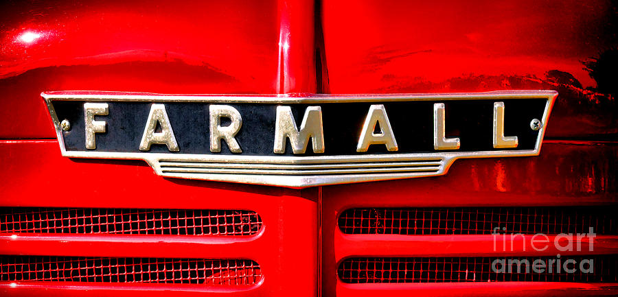 Farmall Forever Photograph by Olivier Le Queinec