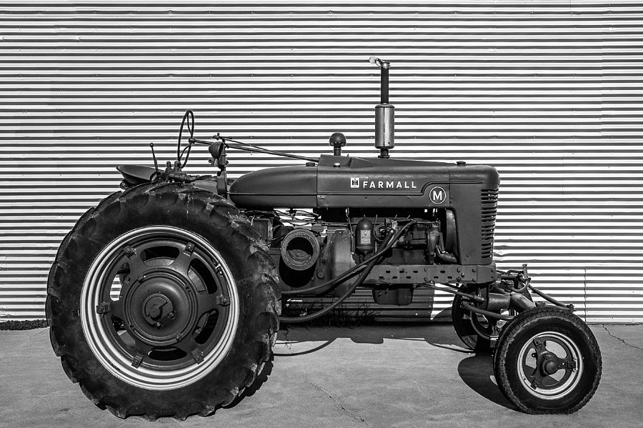 Farmall M and Steel Photograph by Todd Klassy