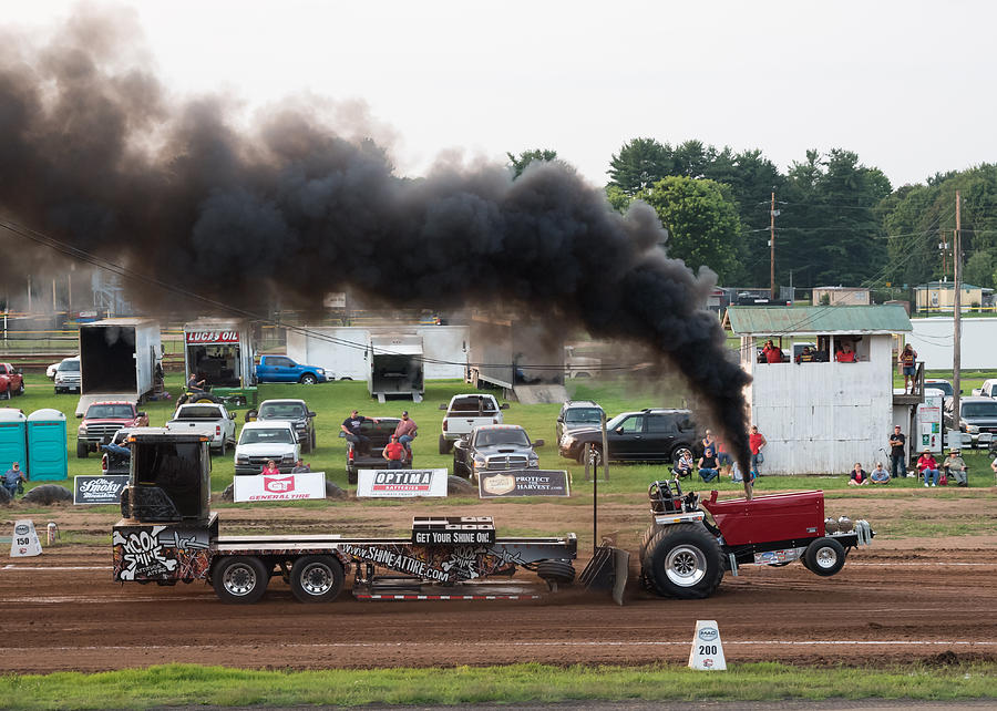Farmall Tractor Pull Photograph by Holden The Moment