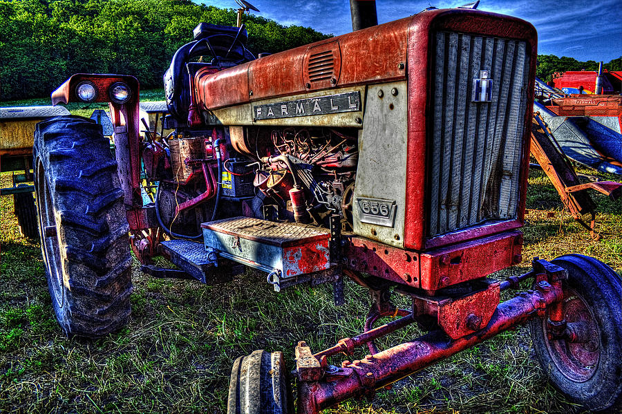 Farmall Tractor  Photograph by Roger Passman