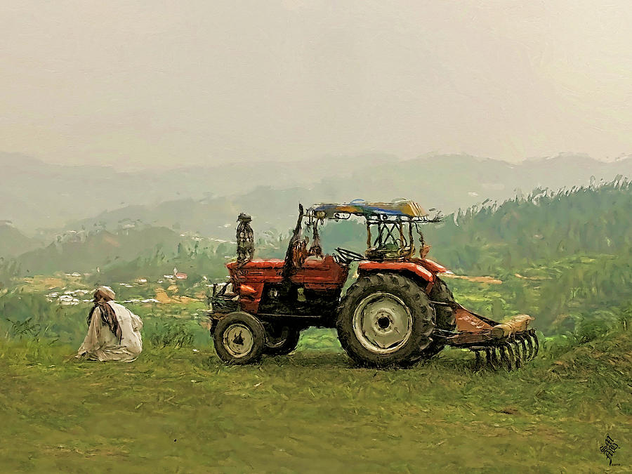 Farmers Breaktime Photograph by Syed Muhammad Munir ul Haq