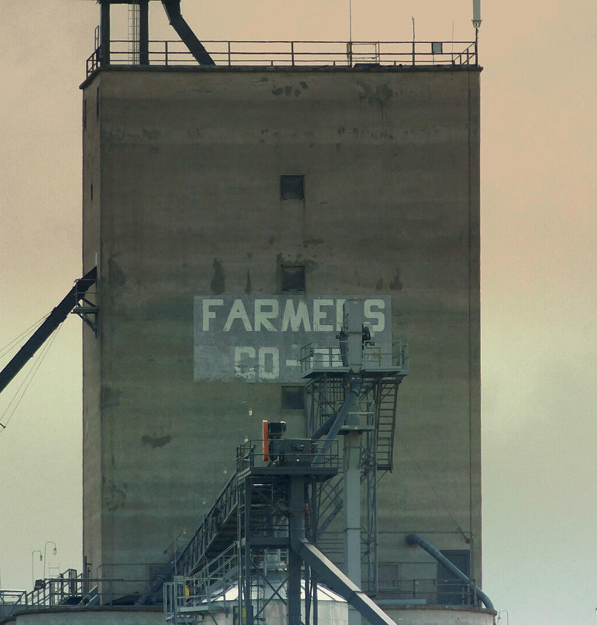 Farmers Co-op Elevator Photograph By Curtis Tilleraas - Fine Art America