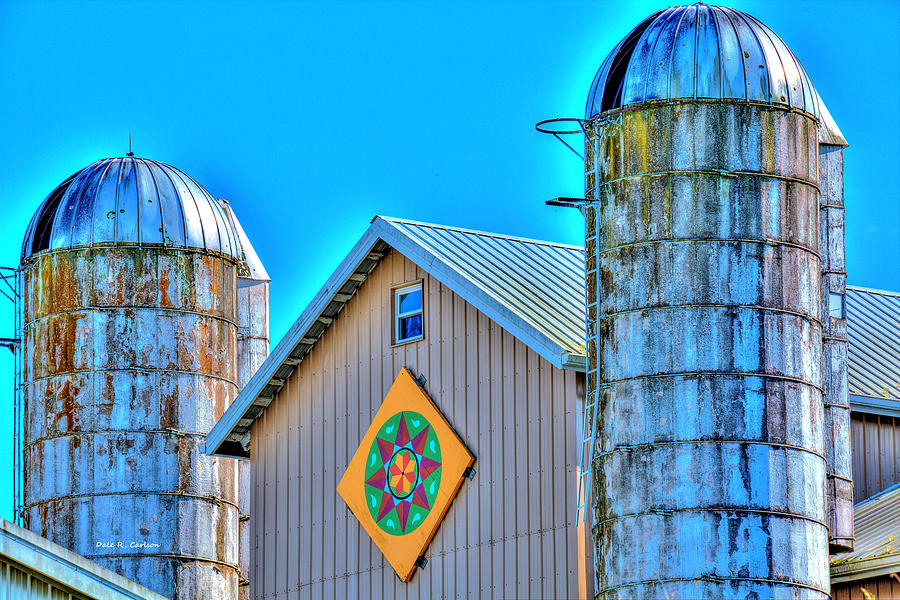 Farmers Hex Symbol Photograph by Dale R Carlson