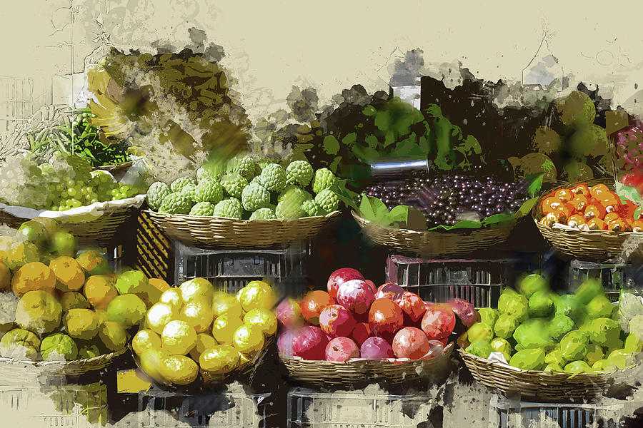 farmers market fruit