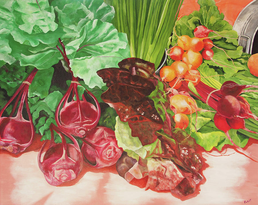 Farmers Market Painting by Steven Fleit - Fine Art America