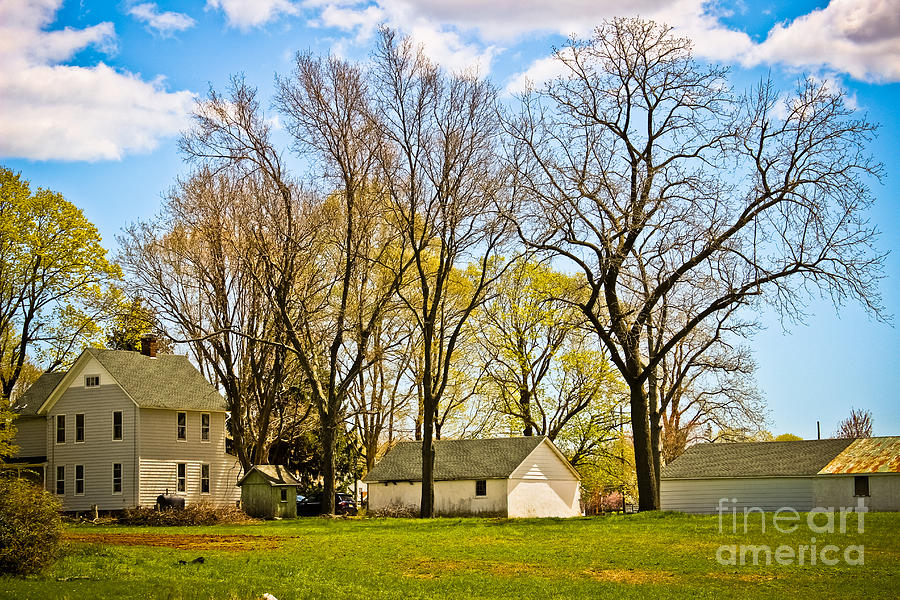 Farmhouse Across the Meadow Photograph by Colleen Kammerer