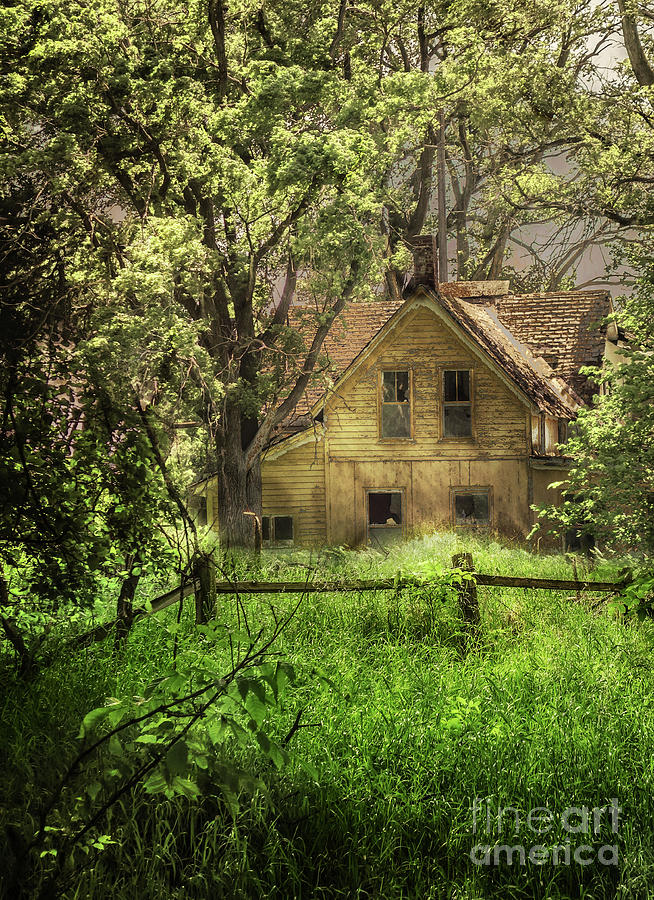 Farmhouse Photograph by John Anderson