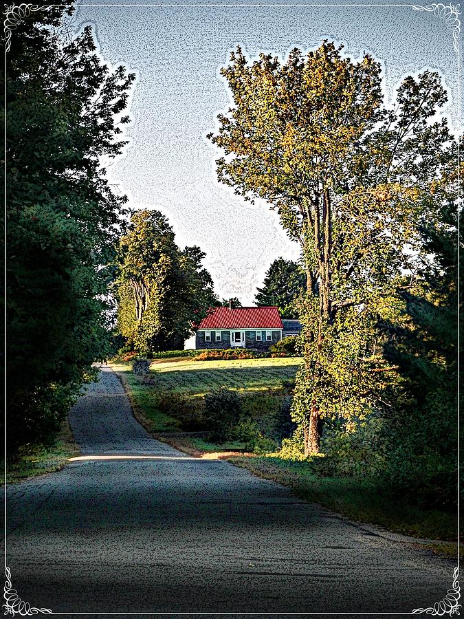 Tree Photograph - Farmhouse by Joy Nichols