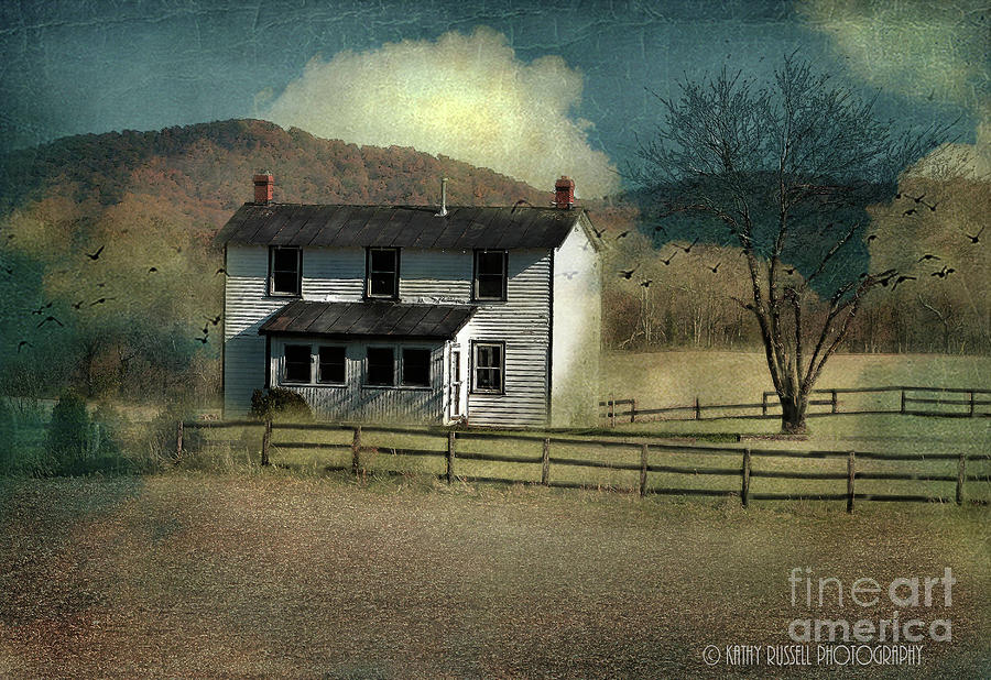 Farmhouse Photograph by Kathy Russell