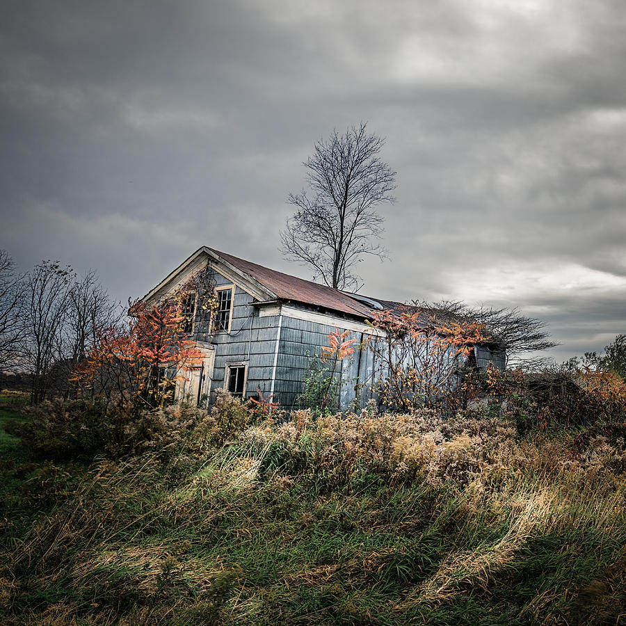 Farmhouse Memories - Homestead Photograph by Chris Bordeleau