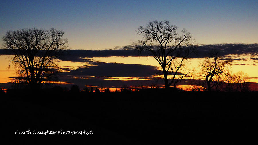 Farmington Sunset Photograph by Diane Shirley