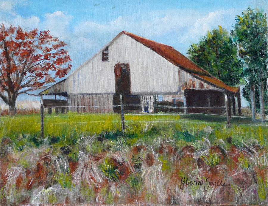 Farmland Painting by Gloria Smith