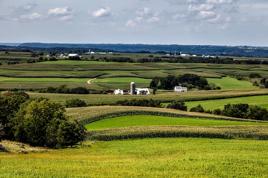 Farms of Iowa Photograph by Mountain Dreams
