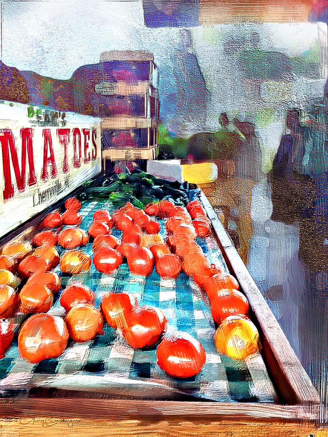 Farmstand Digital Art by Looking Glass Images