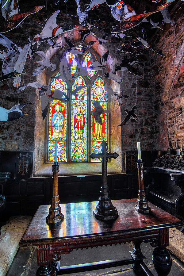 Farne Island Church Photograph by Dennis Dame Farne Island Church Photograph by Dennis Dame