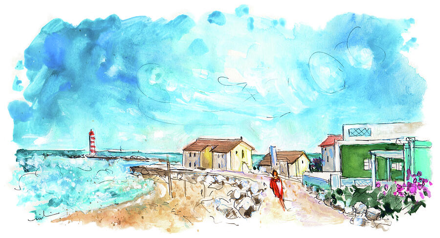 Farol Island 10 Painting by Miki De Goodaboom