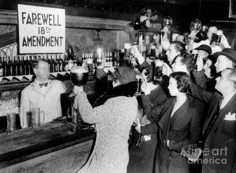 Beer Photograph - Farewell 18th Amendment by Jon Neidert