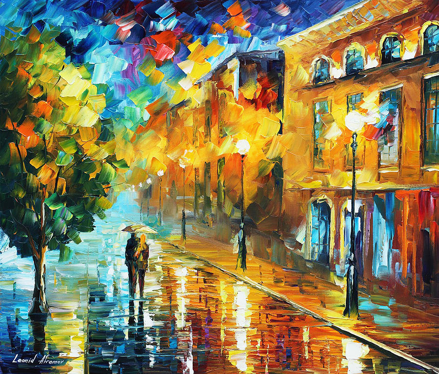 Fascination Painting by Leonid Afremov