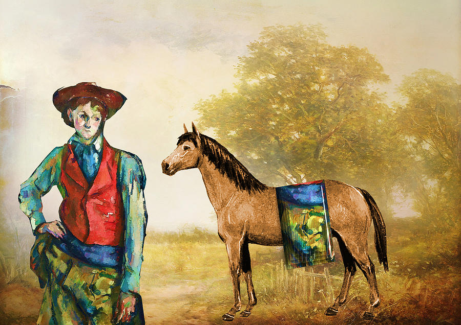 Western Digital Art - Fashionably Western by Laura Botsford Western Digital Art - Fashionably Western by Laura Botsford