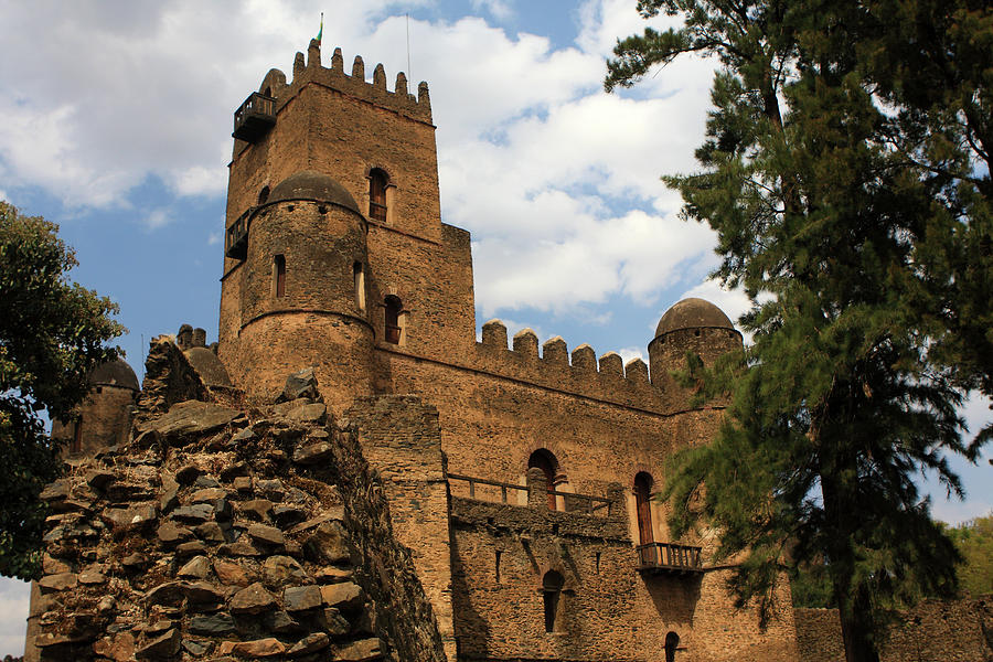 Fasilides Castle, Gondor, Ethiopia Photograph by Aidan Moran